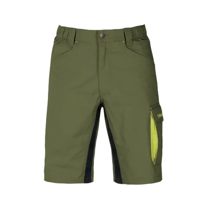 SHORT KAVIR OLIVE VERT/NOIR – KAPRIOL