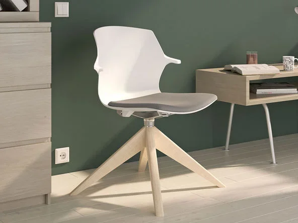 Siège de réunion Grabb Wood pyramidal – Harmony