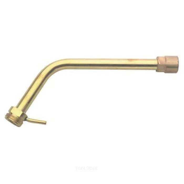Sievert Neckpipe 18cm – laiton avec crochet