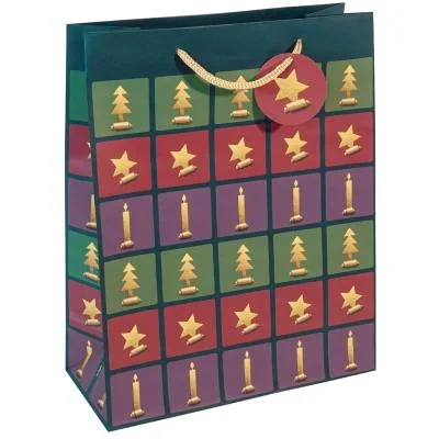 sigel Sac cadeau de Noël &lsquo;Cut-out style&rsquo;, petit