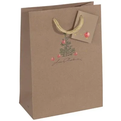 sigel Sac de Noël &lsquo;Christmas with apples&rsquo;, grand