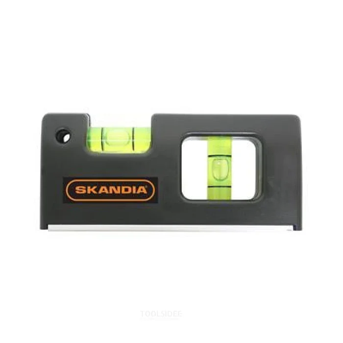 Skandia Niveau à bulle de poche 10cm noir ZB