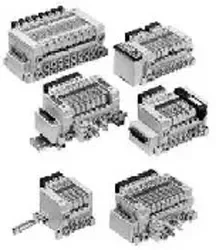 SMC VV5Q21-05C6FU0-Q Plaque de connexion multiple SMC