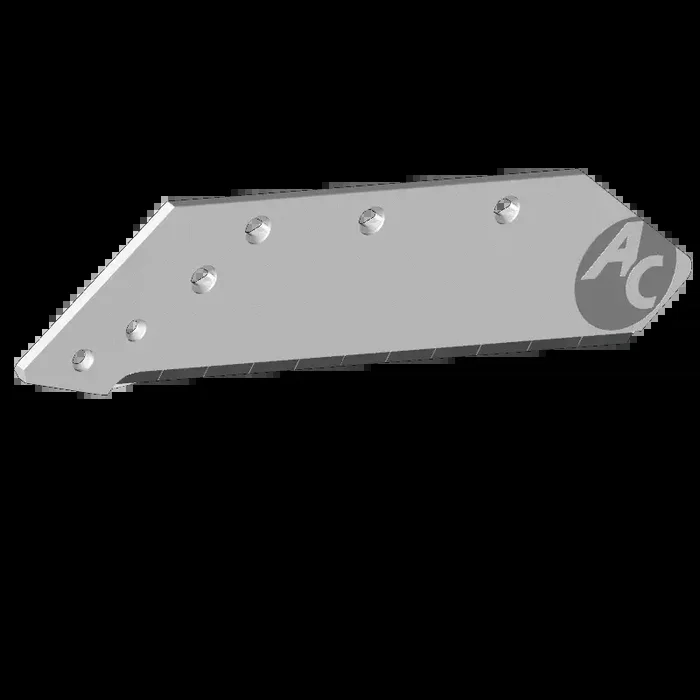 Soc de charrue carbure gauche 16″ type Kuhn 12mm 622137