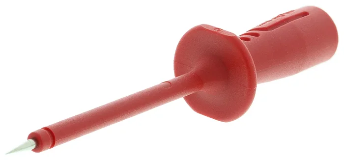 Sonde de test Hirschmann Test & Measurement, Aiguille, pointe de 2mm, 1kV, 16A, Rouge