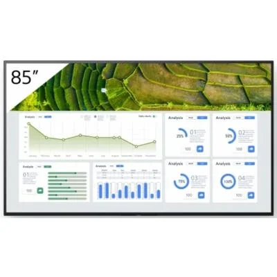 Sony fw-85bz30l écran d&rsquo;affichage dynamique écran plat de signalisation numérique 2,16 m (85&Prime;) lcd wifi 440 cd/m² 4k ultra hd noir android 24/7