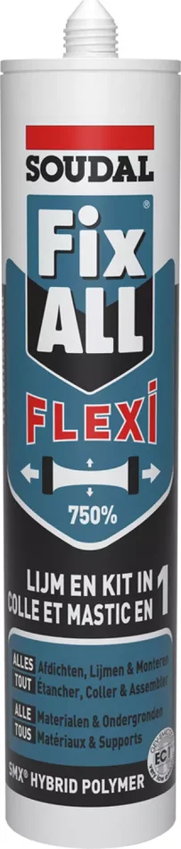 Soudal Fix All – Flexi Mastic et colle universelle