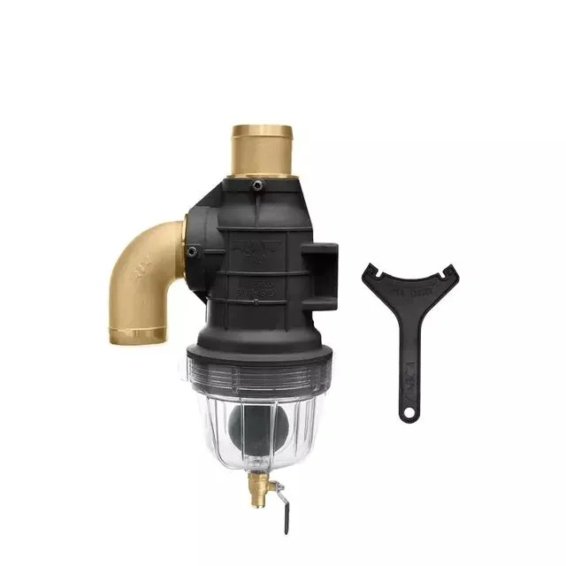 Soupape a siphon droite avec vidange ocean-riv337 ø60