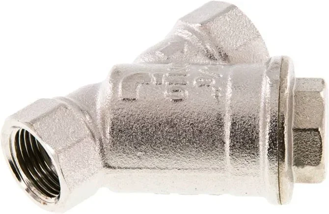 Soupape d’impureté G 3/8″, -0,99 à 20bar, laiton nickelé