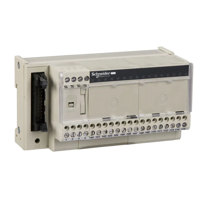 Sous-Base Schneider Electric ABE7 pour Système précâblé ABE7 Telefast