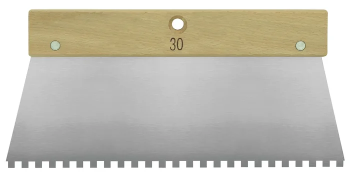 SPATULE A COLLE 30 CM DENTS CARREES 10X10X10 MONDELIN – 225000