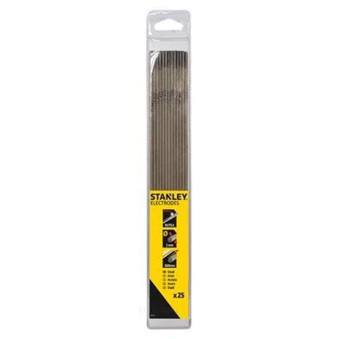 Stanley Electrodes de soudage Rutile 2 x 300mm 25pcs.