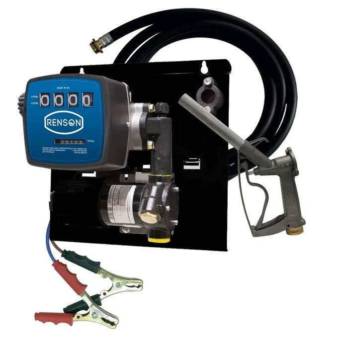 STATION FUEL 12V 60L/M PIST MANUEL ALU – RENSON – 138006