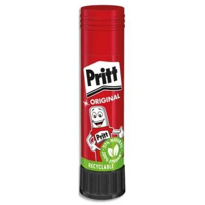 Stick de colle Pritt – 11g – avec 97% d&rsquo;ingrédients naturels – lavable à froid