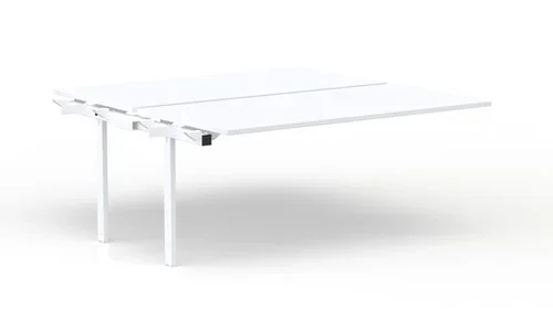 Structure partagée – Element suivant Idesk P. 165 cm – Piétement Blanc