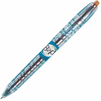 Stylo à bille Pilot B2P – encre gel – pointe moyenne rétractable – rouge