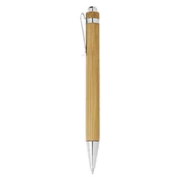 Stylo bille personnalisable en bambou – Encre noire
