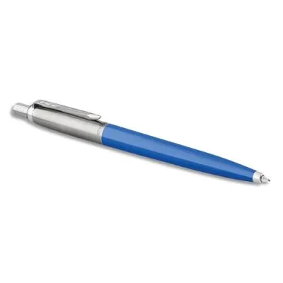 Stylo bille rétractable Parker Jotter Original – Corps en plastique Bleu – Point moyenne – Rechargeable
