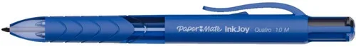 Stylo Inkjoy Quatro Grip 4 couleurs pointe moyenne