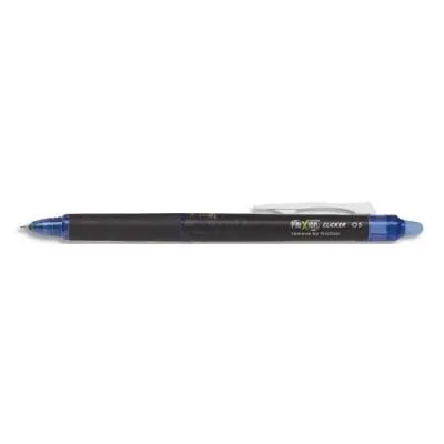 Stylo Roller encre gel Pilot FriXion Point Clicker 05 – pointe fine – bleu