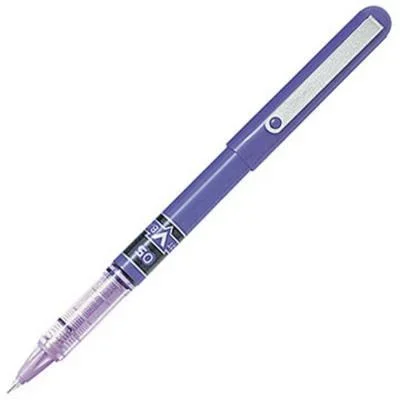 Stylo roller Pilot V-Ball 05 – pointe métal 0.3 mm – encre liquide violet