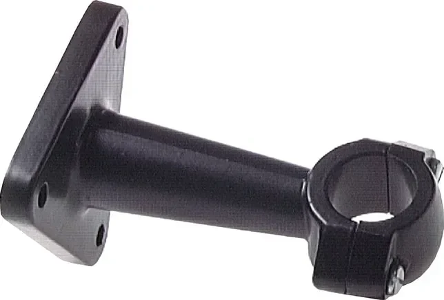 Support d’appareil de mesure DIN 16281, saillie 100mm, aluminium