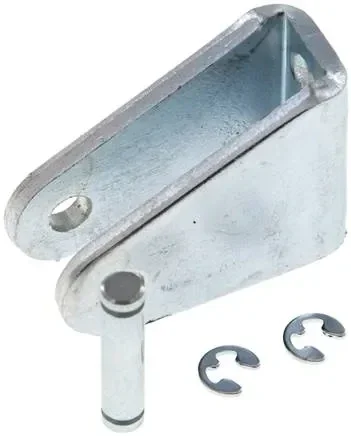 Support de palier pour cylindres ISO 6432 de 8 et 10 mm, acier galvanisé