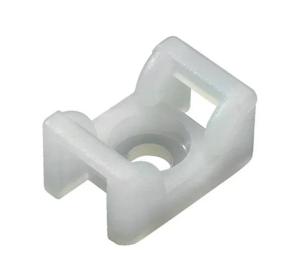 Support de serre-câble HellermannTyton , , 18mm x 12 mm, Ø fixation 4.5mm