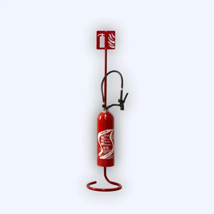 Support extincteur sur pied – MOTTEZ – B122C