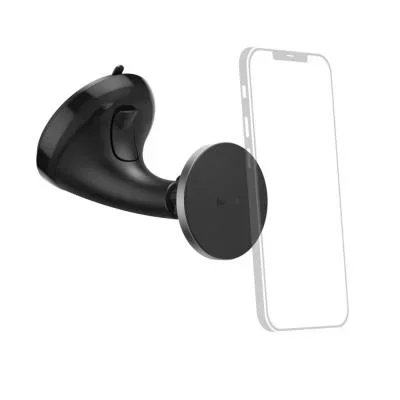 Support voiture magnétique Hama MagLock pour mobile Apple – Fixation ventouse – Noir
