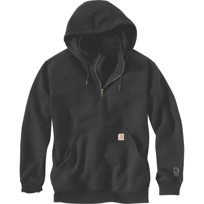 Sweat a capuche deperlent RO Quarter Zip noir
