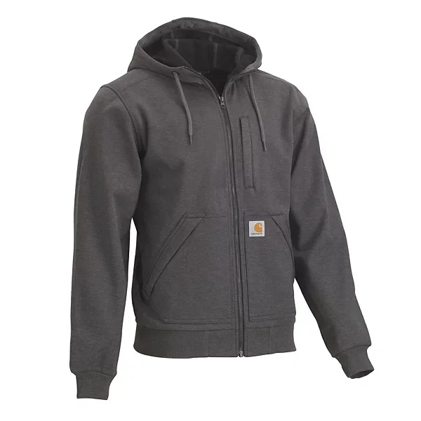 Sweat à capuche gris anthracite CARHARTT
