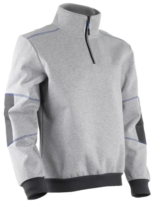 Sweatshirt de travail Coverguard ORCKA, Respirant, Imperméable Unisexe, L, Grise