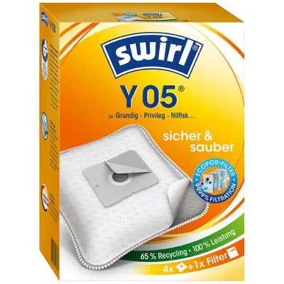 swirl Sac d&rsquo;aspirateur Y 05, avec filtre MicroporPlus
