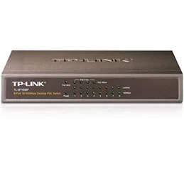 Switch Réseau 8 ports RJ45 10/100 dont 4 PoE 53W
