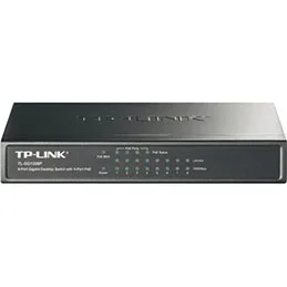 Switch Réseau 8 ports RJ45 Gigabit dont 4 PoE 802,3af 53W