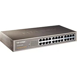 Switch réseau RJ45 10/100 METAL 13&Prime; – 24 ports
