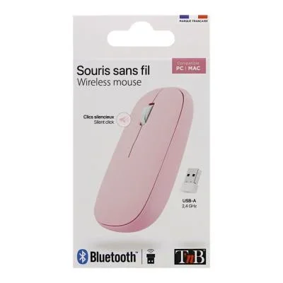 T&rsquo;nb mwcolorpk souris ambidextre bluetooth 1200 dpi
