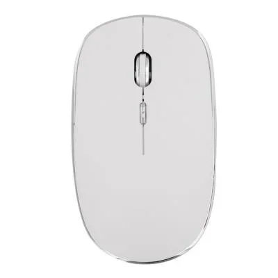T&rsquo;nb souris sans fil silent click rubby blanche