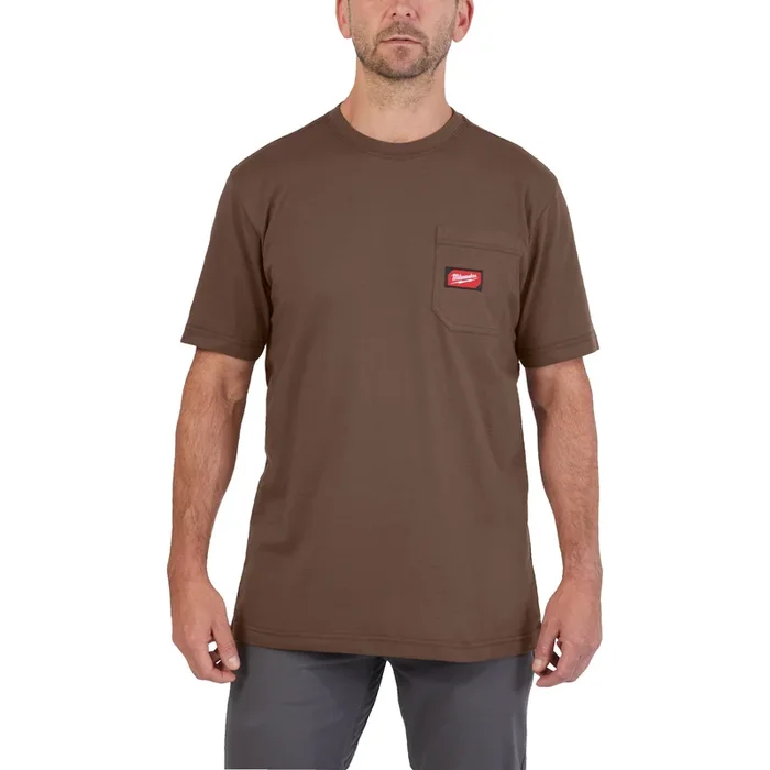 T-SHIRT TRAVAIL MANCHES-COURTES MARR XXL – Blister MILWAUKEE EPI – 4932493032