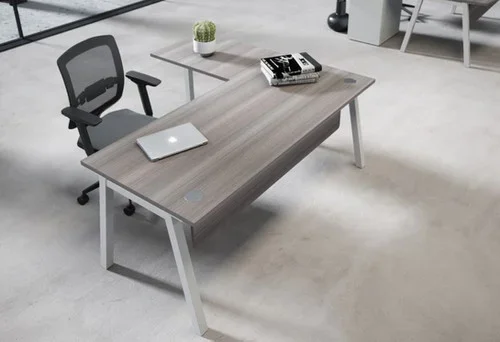 Table de bureau SHARING – Piétement Gris Aluminium