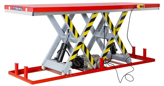 Table élévatrice electrique 1000MM 2000KG 230V longueur 2500mm MW Tools