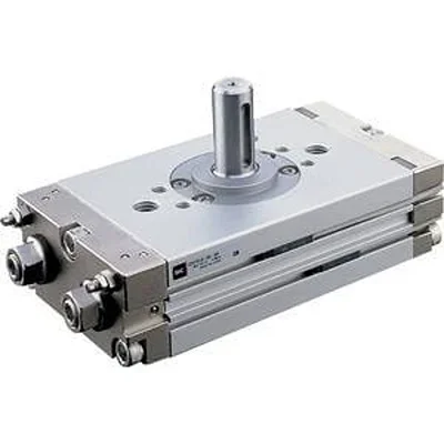 Table rotative SMC, réf CDRQ2BS40TF-180C, alésage 40mm, 180°