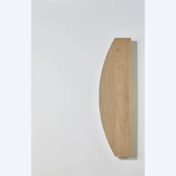 Tablettes bois bombée 60 x 15 cm Chêne rustique – MOTTEZ – B172VCH