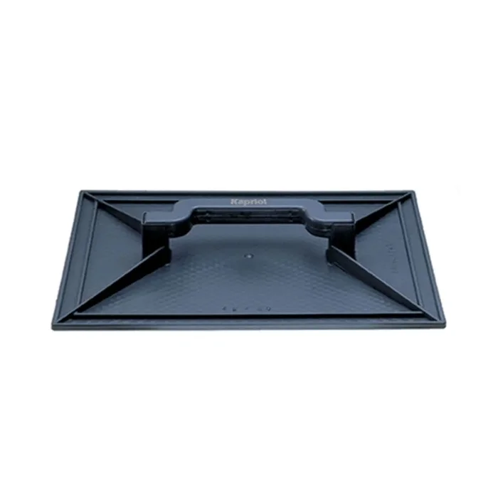 TALOCHE EN PLASTIQUE MANCHE DECENTRÉ 30x42CM – KAPRIOL – 23120