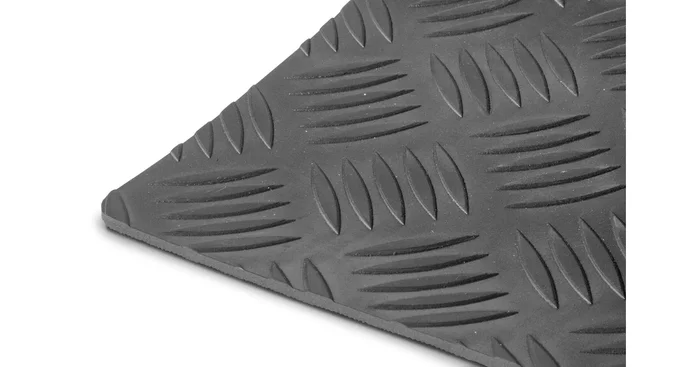 Tapis caoutchouc diamant 1m x 1,2m x 3mm MW Tools