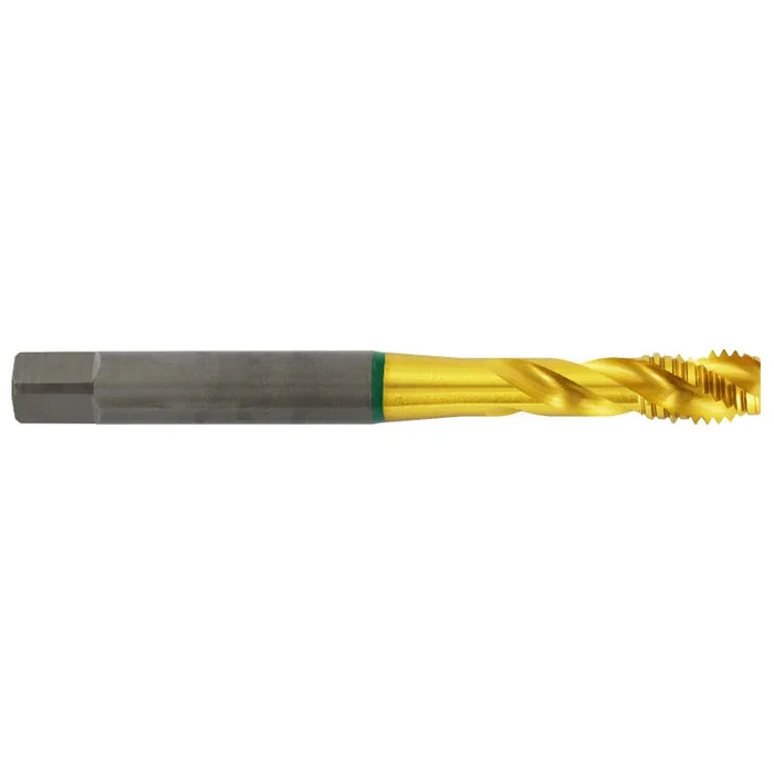 Taraud machine Flashcut HSSE-PM -Revêtu TiN -M MF -DIN371/374/376 -Forme C -6H -Denture alternée -Conicité arrière / Ø: 3 X 0.5 TIVOLY – 960AT5100300050