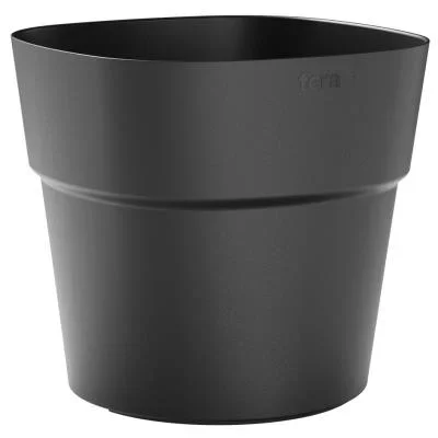 tera Pot de fleurs &lsquo;Andromeda&rsquo;, diamètre: 380 mm, ash