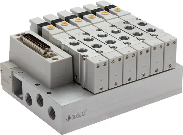 Terminal de vanne 4×5/2 voies, EtherCAT, G 1/8″ sur vannes (en haut)