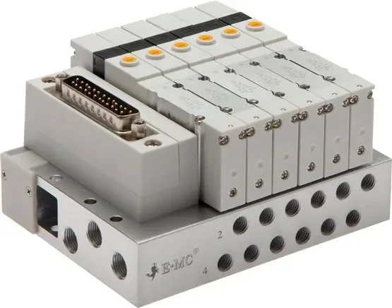 Terminal de vanne 8×5/2 voies, PROFINET, M 7 sur plaque de base (latérale)